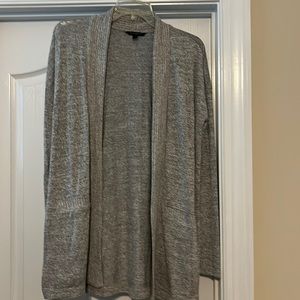 EUC Banana Republic grey cardigan